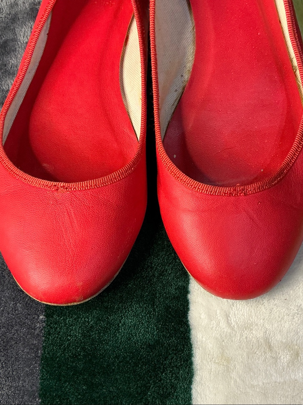 J. Crew Red Ballet Flats - Picture 3 of 14